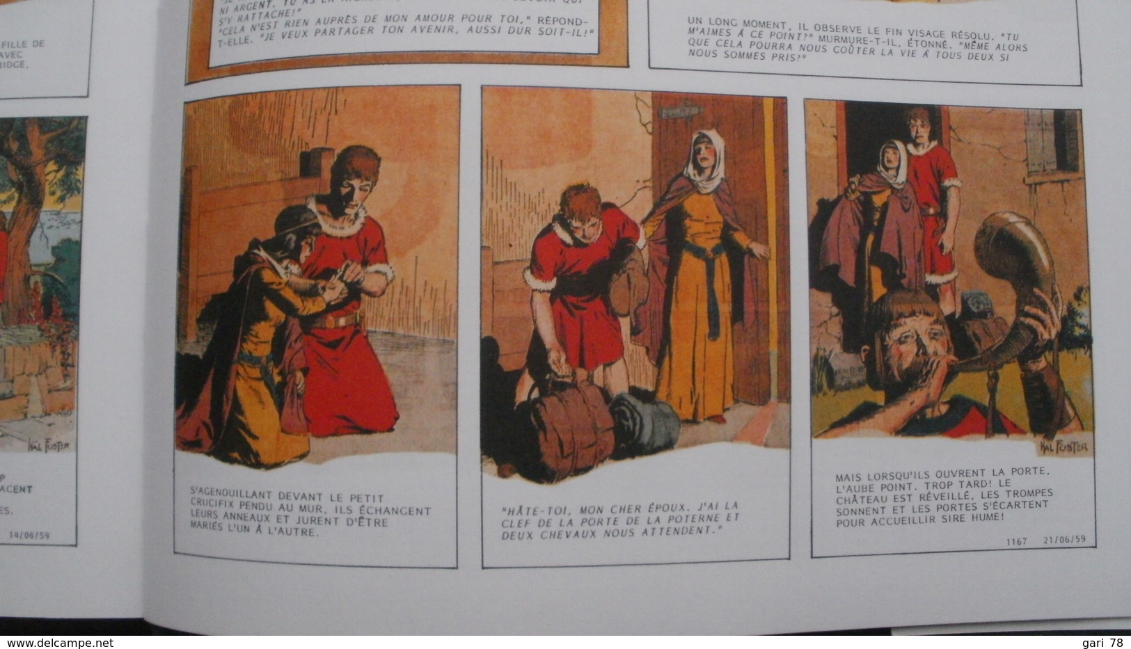 Harold R FOSTER Prince VALIANT Au Temps Du Roi Arthur,  1957-1959 A La Recherche De Gauvain - Prince Valiant