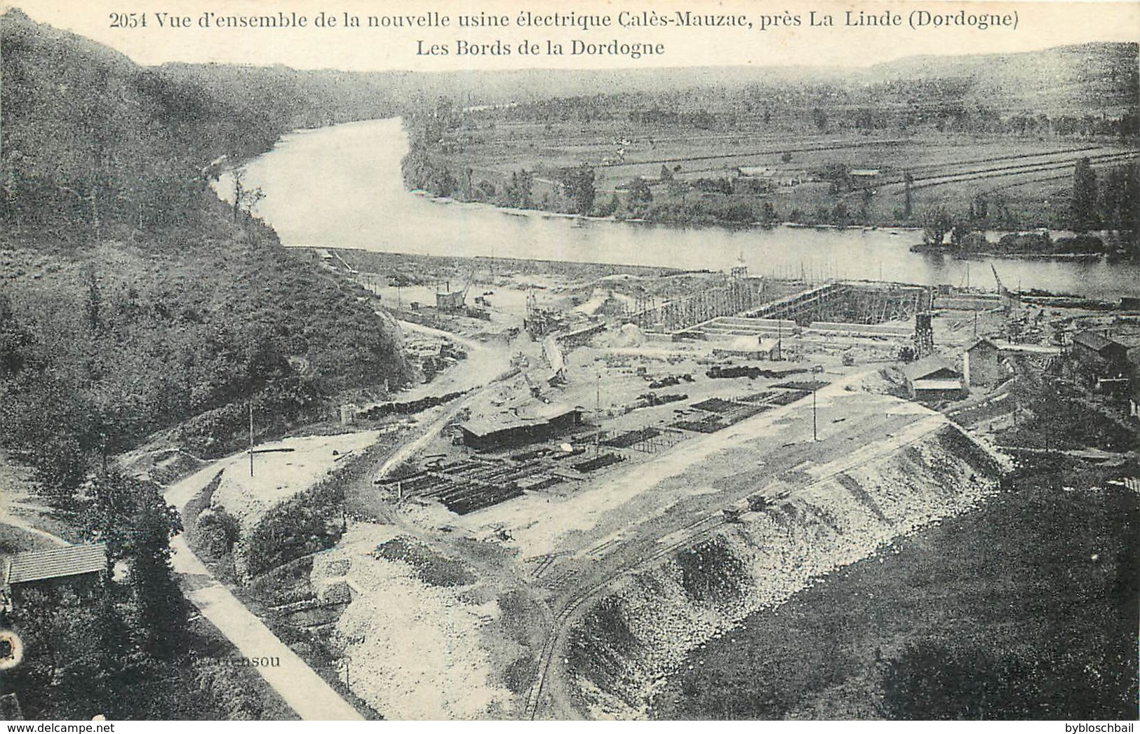 CPA 24 Dordogne Vue D'ensemble De La Nouvelle Usine électrique Calès Mauzac Près La Linde - Neuve - Altri & Non Classificati