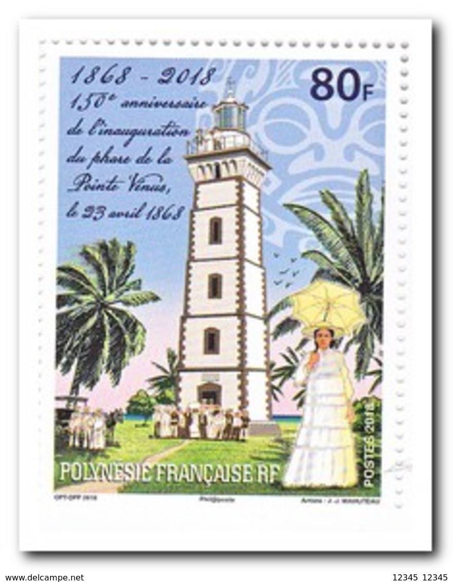 Frans Polynesië 2018, Postfris MNH, Lighthouses - Neufs