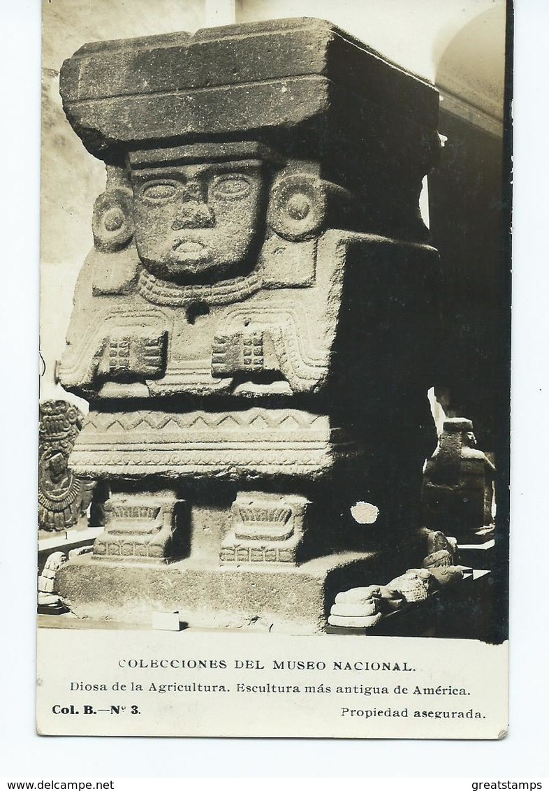 Columbia Postcard Museo Nacional  Posted 1932 California Rp - Colombia