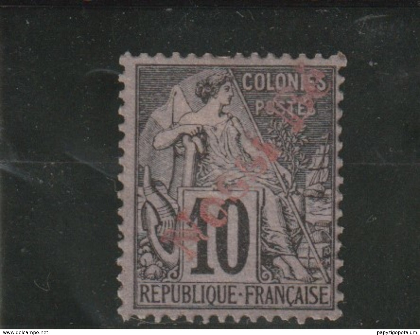 TIMBRE DEs  Colonies Francaises De 1881 Surchargé N° 23 * - Unused Stamps