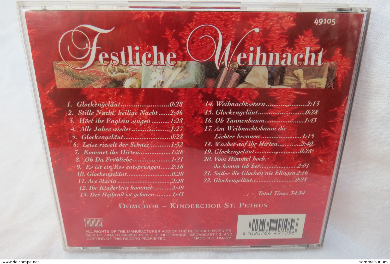 CD "Festliche Weihnacht" Div. Interpreten - Weihnachtslieder