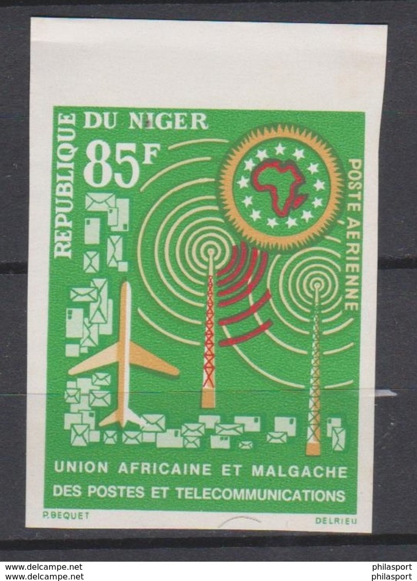 Niger 1963  PA27  Union Africaine Et Malgache Des Postes Et Telecommunications  Imperf MNH - Poste