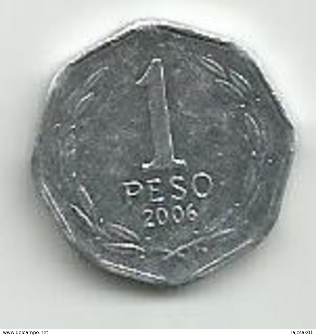 Chile 1 Peso 2006. - Chili