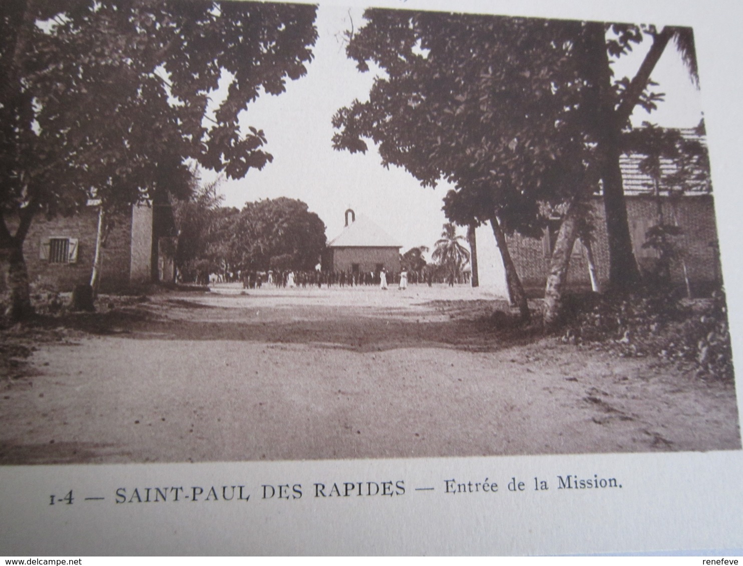 Carnet Cpa Mission Des Pères Du St Esprit  Oubangui Chari   Saint Paul Des Rapides 18_13 - Centrafricaine (République)