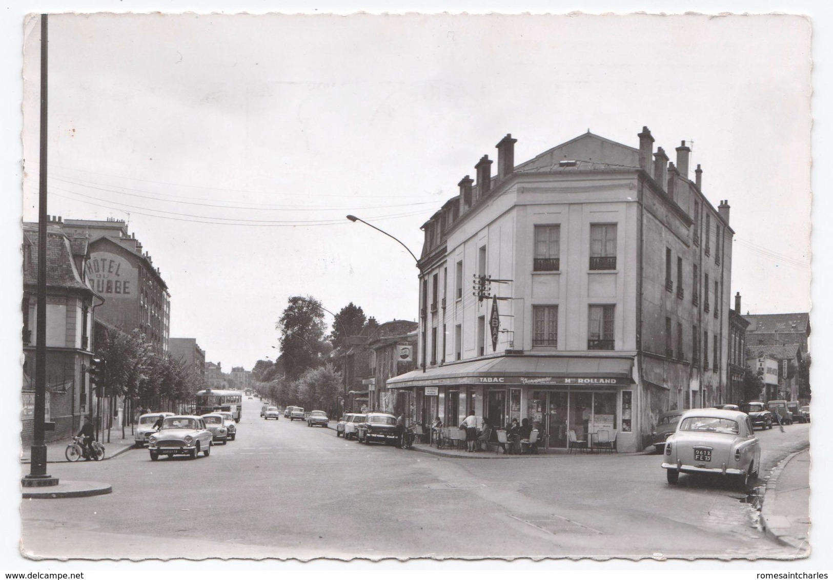 CPSM 95 ARGENTEUIL Boulevard Alsace Lorraine - Tabac Rolland - Argenteuil