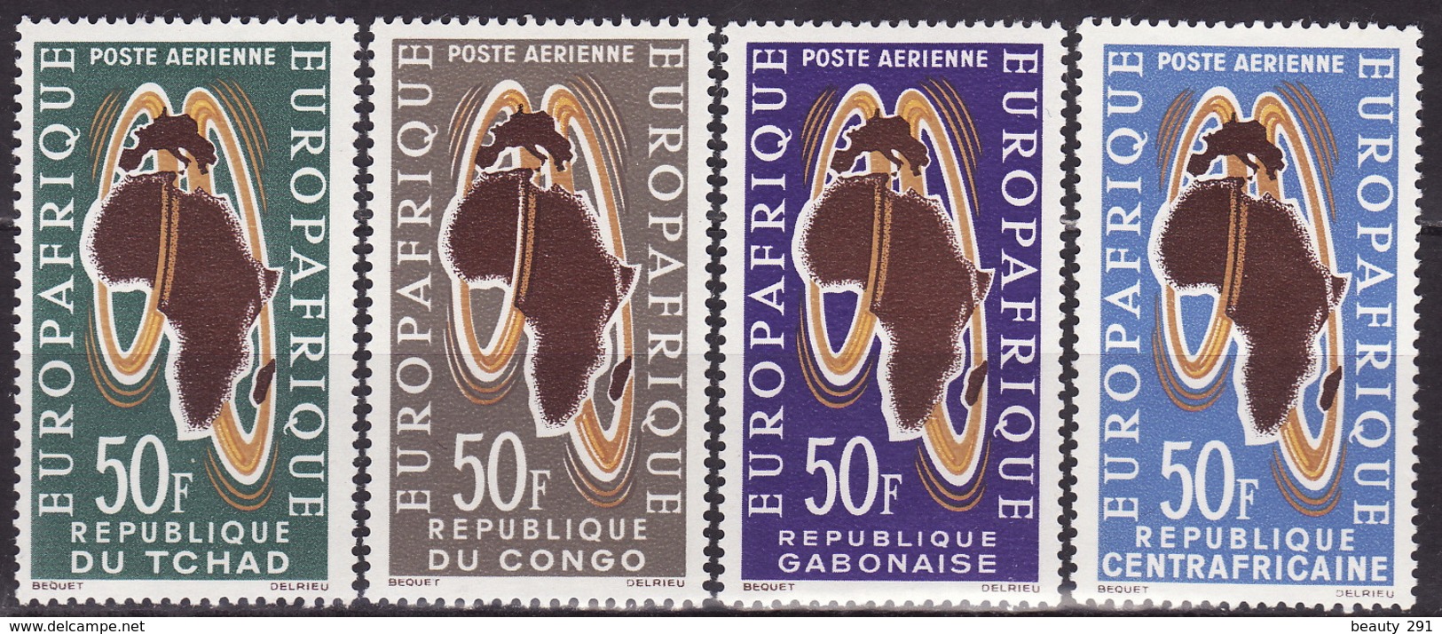 FRENCH AFRICA - 1963 - EUROPAFRIQUE - SHORT SET - MNH** LUX - Sammlungen