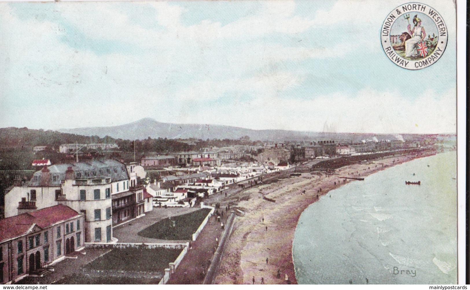 AS09 LNWR Postcard Of Bray - Wicklow