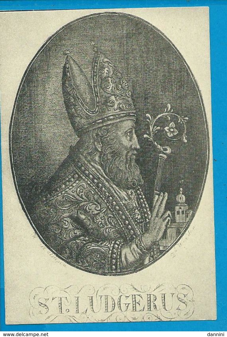 Holycard    St. Ludgerus Van    Mûnster - Andachtsbilder