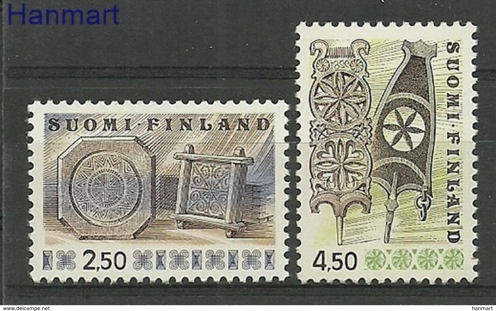 Finland 1976 Mi 781-782Ay MNH ( ZE3 FNL781-782Ay ) - Other & Unclassified