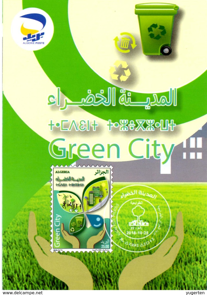 ALGERIE ALGERIA 2018 - Notice Folder - Green City Pollution Environment Waste Ville Verte Sustainable Grüne Stadt Energy - Protection De L'environnement & Climat