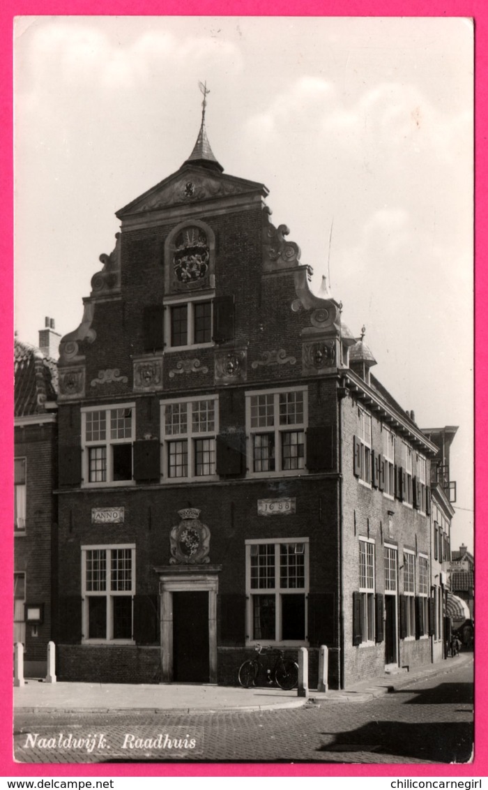 Naaldwijk - Raadhuis - Bicyclette - Uitg. Naaldwijks BOEKHANDEL - 1955 - Naaldwijk