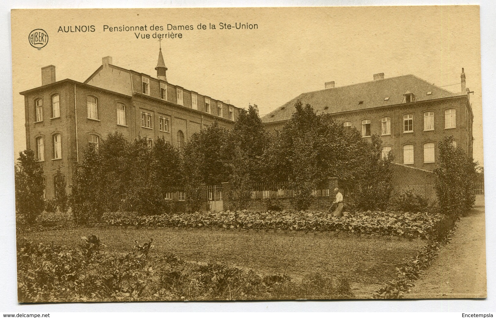 CPA - Carte Postale - Belgique - Aulnois - Pensionnat Des Dames De La Sainte Union (SV6399) - Quévy