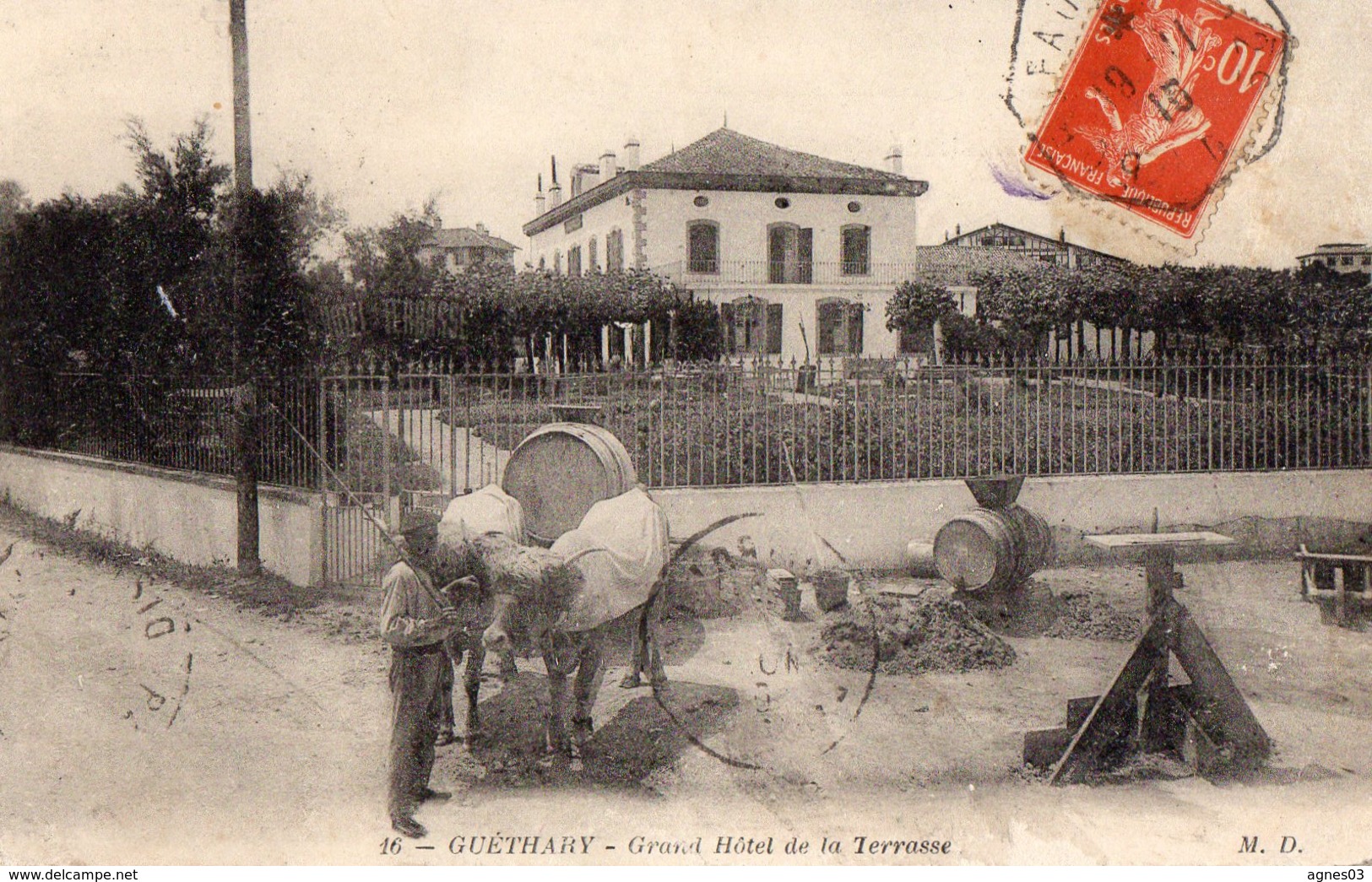 GUETHARY   -  Grand Hotel De La Terrasse - Guethary