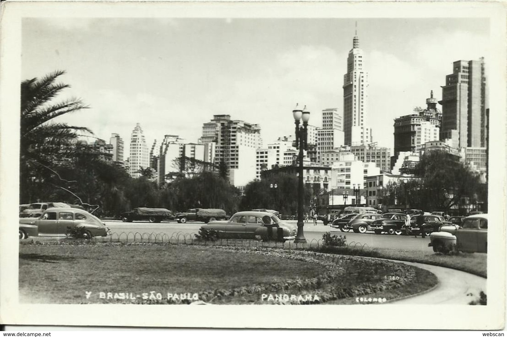 PC / AK Brasilien Brazil Sao Paulo Panorama + Oldtimer 1952 #39 - São Paulo