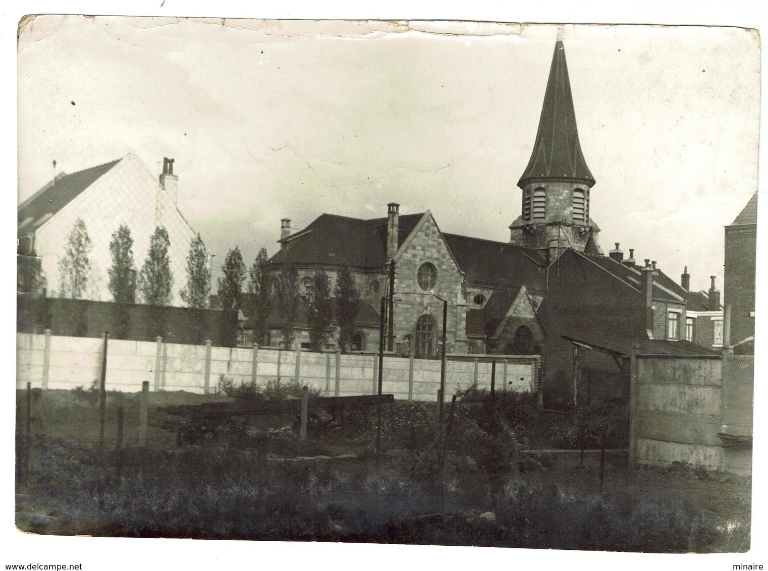 WATTRELOS - L'église Sainte Thérèse  - Photo Originale Format 11 X 15.5 Cm - Wattrelos