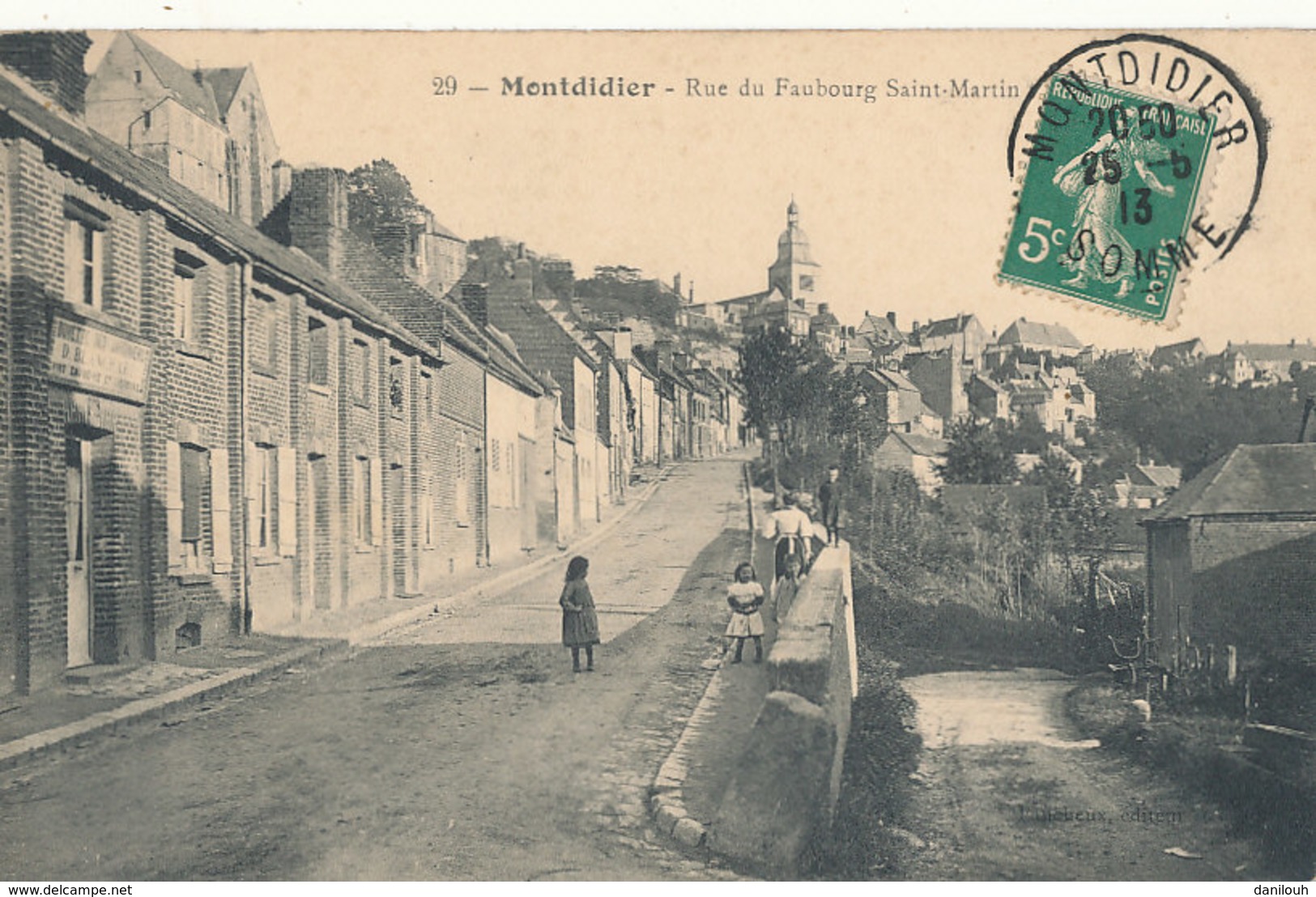 80 // MONTDIDIER    Rue Du Faubourg St Martin  29 - Montdidier