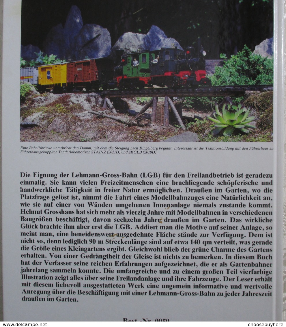 LGB H. Grosshans Meine Geliebte Lehmann-Groß-Bahn Geschichte Gartenbahn HC 0050 - Otros & Sin Clasificación