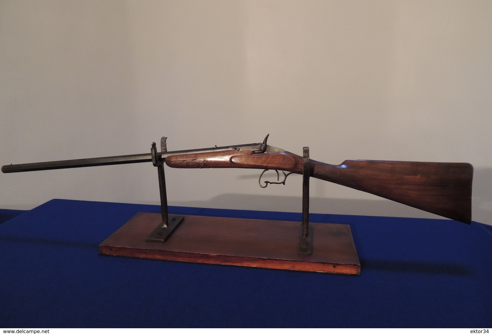 Très Belle Carabine De Jardin De La Marque "WARNANT" En Calibre 9 Mm, Un Coup. CATEGORIE D - Armas De Colección