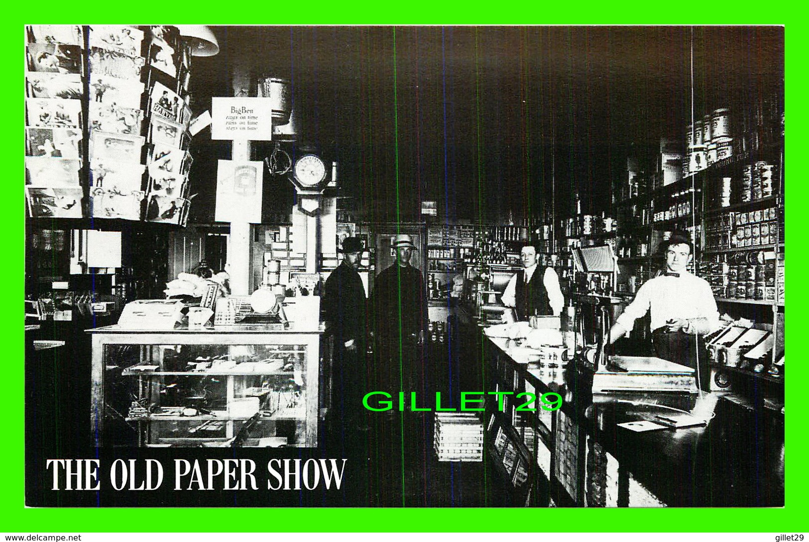 PUBLICITÉ - ADVERTISING - THE OLD PAPER SHOW AND SALE, 1990, TORONTO, ONTARIO - PHOTO, C. KATZ - - Advertising