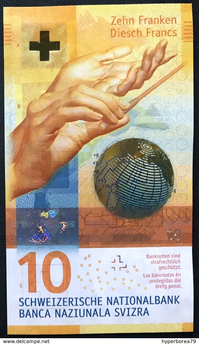 Switzerland NEW - 10 Franken 2016 - UNC - Suisse