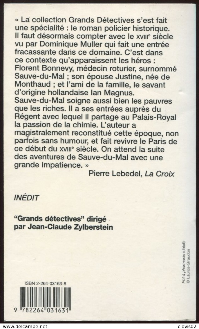Sauve-du-mal Et L'Appât Du Gain - Dominique Muller - 10-18 Grands Détectives 2001 - 10/18 - Bekende Detectives