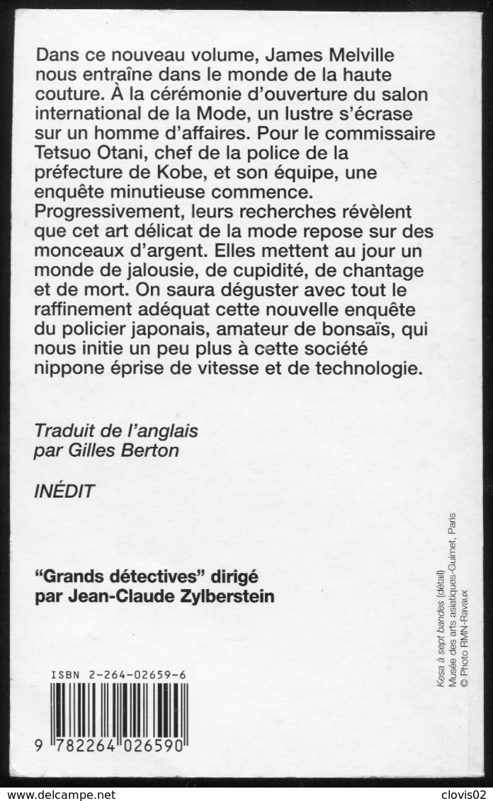 Kimono Pour Un Cadavre - James Melville - 10-18 Grands Détectives 1998 - 10/18 - Bekende Detectives