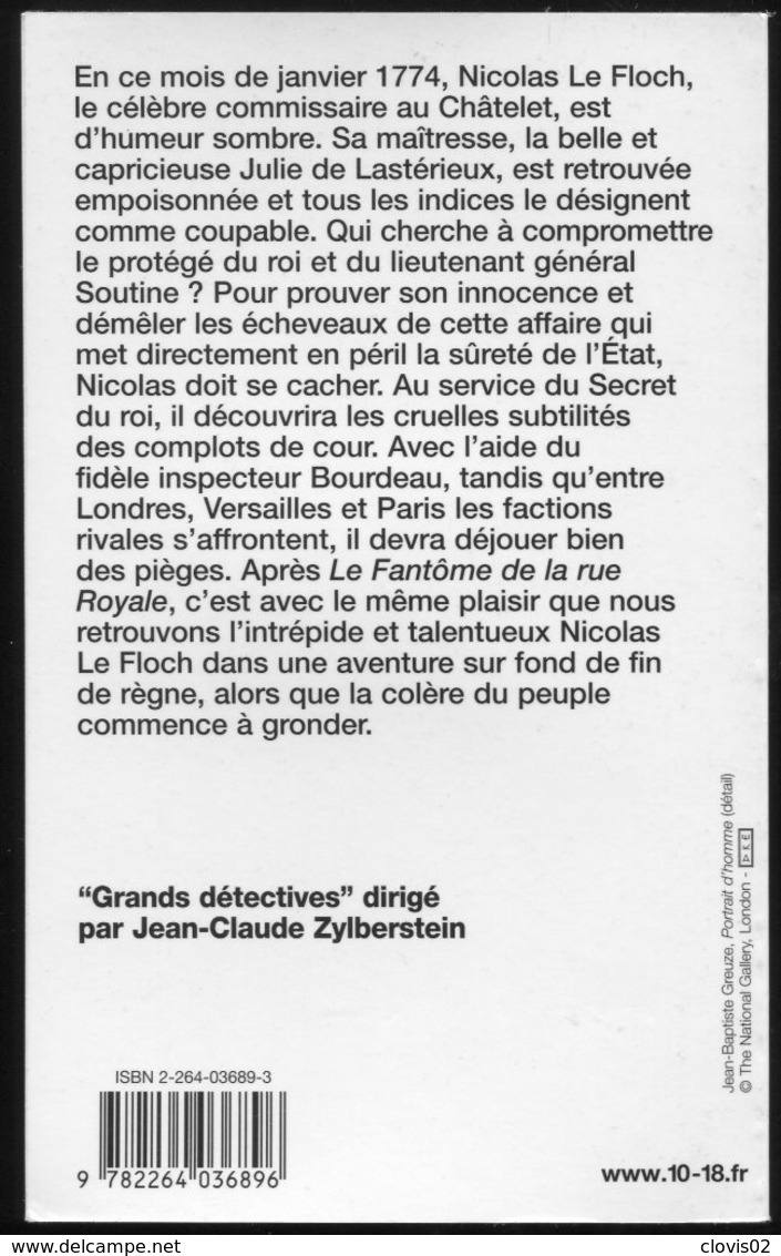L'affaire Nicolas Le Floch - Jean-François Parot - 10-18 Grands Détectives 2004 - 10/18 - Grands Détectives