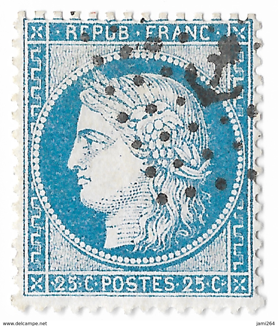 TIMBRES N° 60/1 ;36 G3;  OBLITÉRÉ ANCRE  ;BIEN CENTRÉ ;TTB - 1871-1875 Cérès