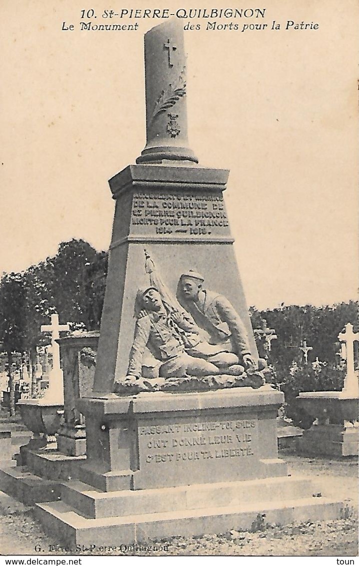 Brest - St-Pierre-Quilbignon - Le Monument Des Morts Pour La Patrie - Brest