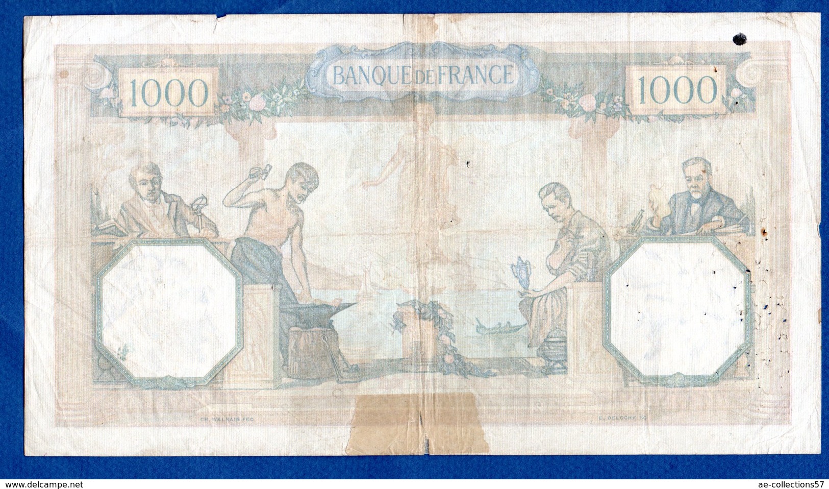 1000 Francs Cérès Et Mercure   / 30 - 3 - 33 - 1 000 F 1927-1940 ''Cérès Et Mercure''