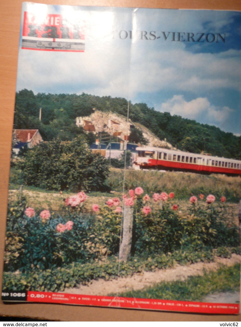 Vie Du Rail 1066 1966 Chateau Chissay Montrichard Bourré  Gievres St Aignan Mennetou Noyers Croix En Touraine - Trains