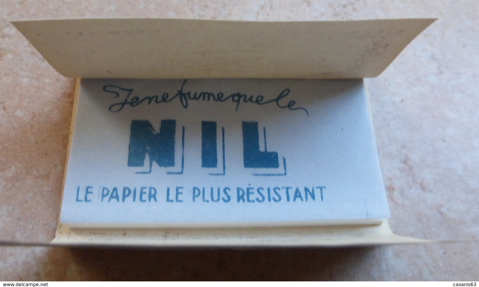 Carnet De Papier à Cigarettes "  LE NIL  "  N° 61 - Joseph Bardou & Fils (  Job  ) - Empty Cigarettes Boxes