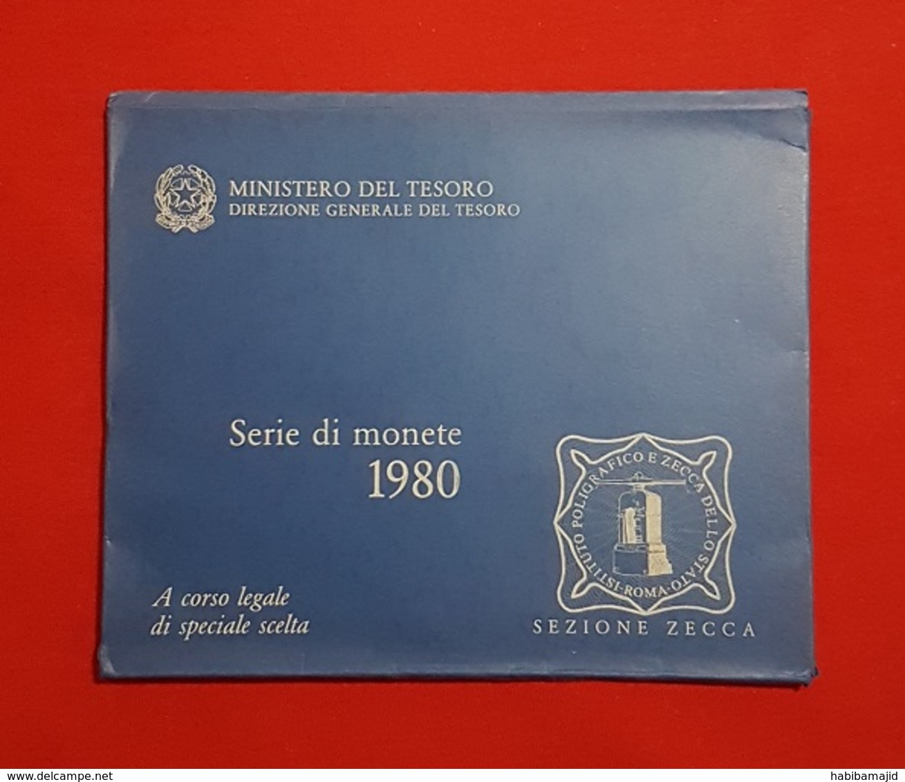 Italie : 11 Pièces De Monnaie FDC 1980 - Collections