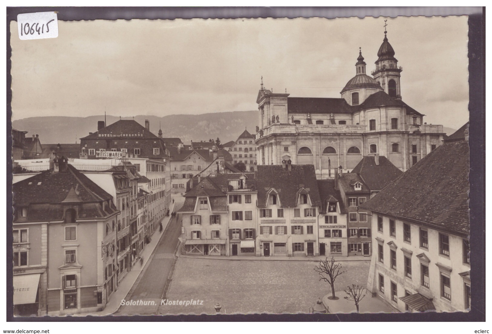 SOLOTHURN - TB - Sonstige & Ohne Zuordnung