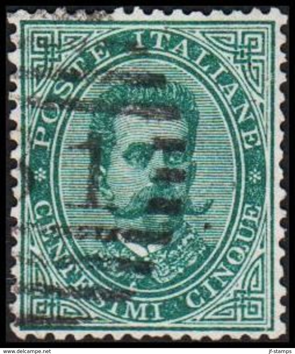 1879.UMBERTO.__ 5 Centesimi.  (Michel 37A) - JF308057 - Usati