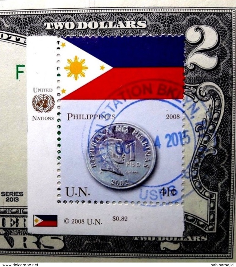 USA : Billet De 2 $ 2013 Atlanta Et Drapeau Des Fhilippines GEM NC - Collections