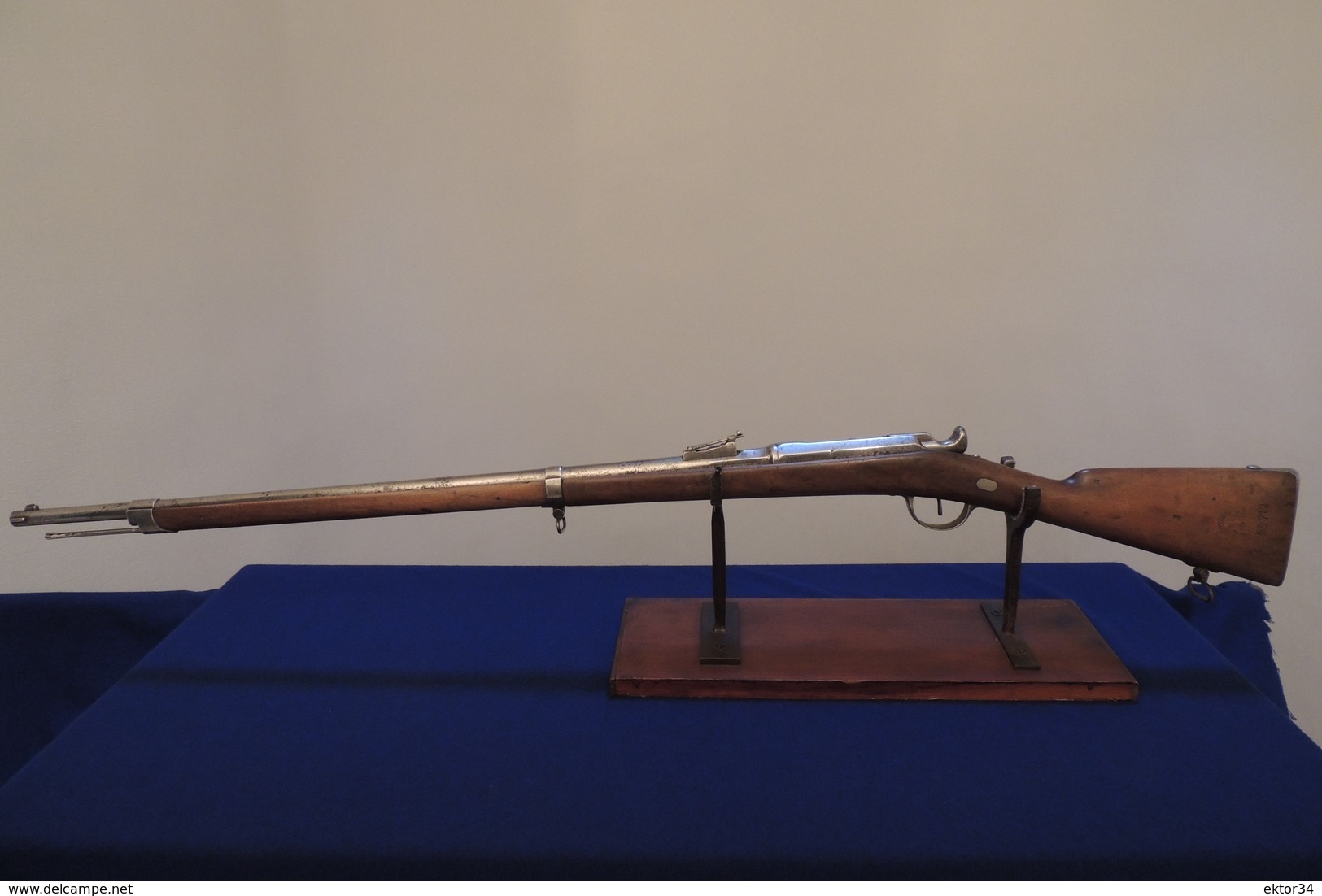 Fusil à Aiguille CHASSEPOT 1866 Totalement Complet Et D'origine - Armes Neutralisées