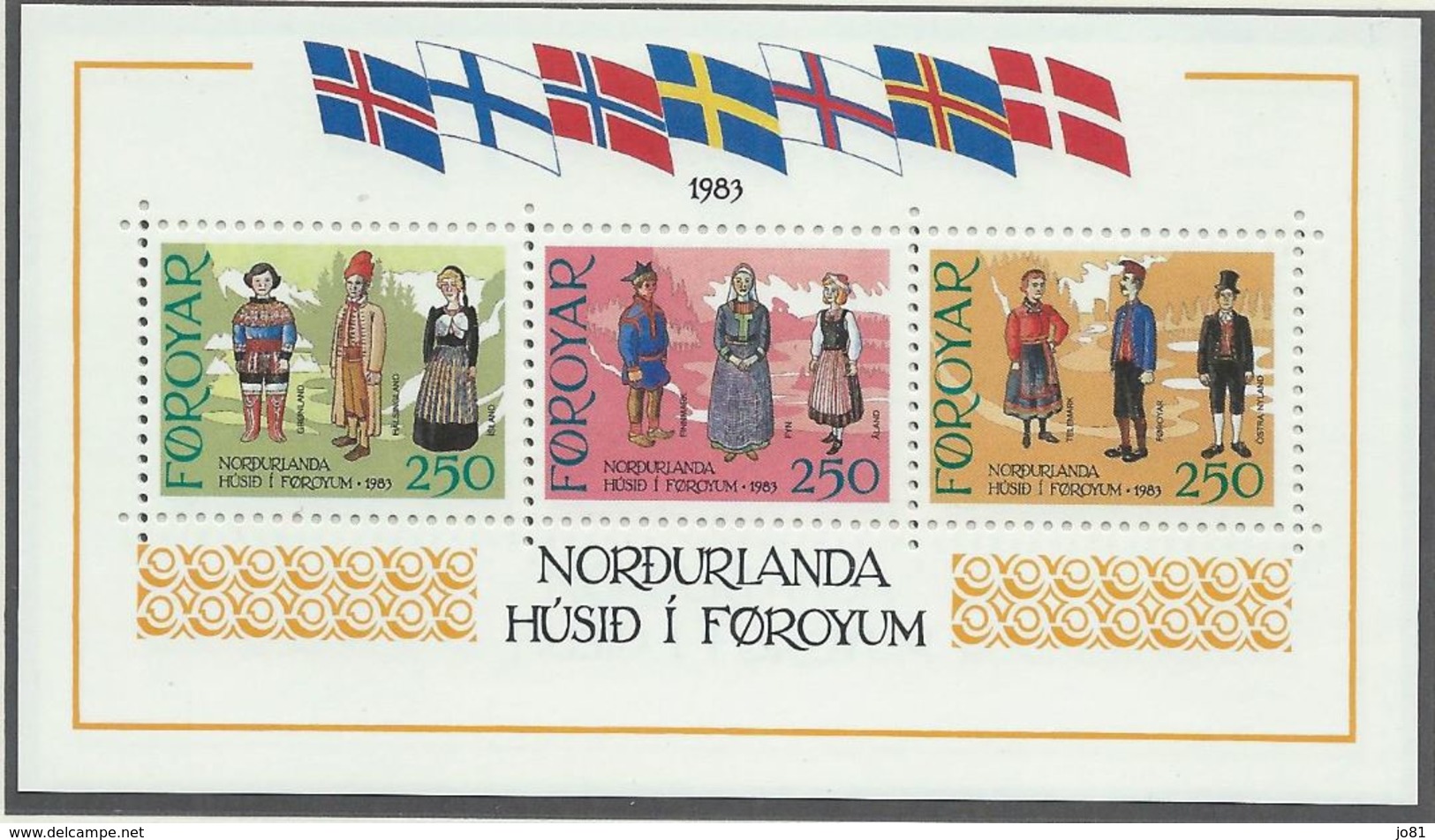 Féroé YT Bloc 1 XX / MNH - Faroe Islands