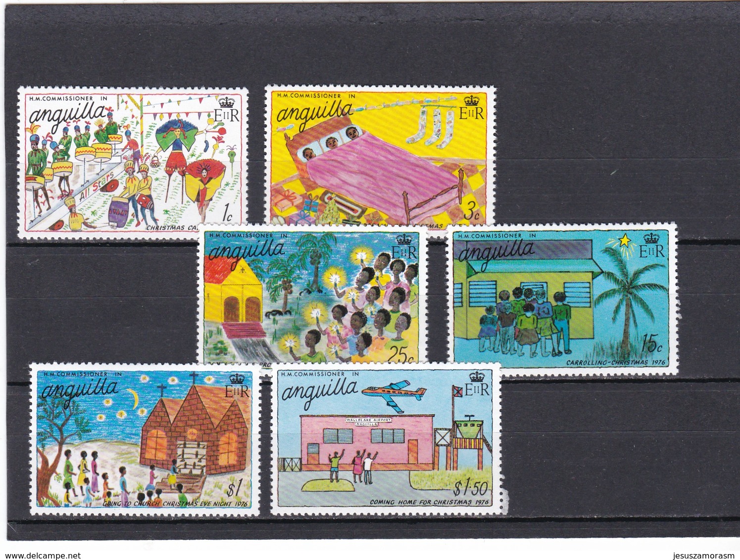 Anguilla Nº 232 Al 237 - Anguilla (1968-...)