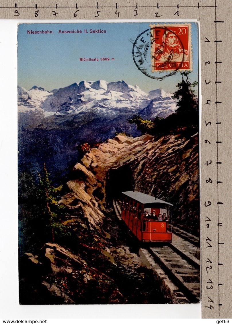 Niesenbahn - Funiculaire / Funicular / Funicolare / Seilbahn / Cable Incline - Funiculaires