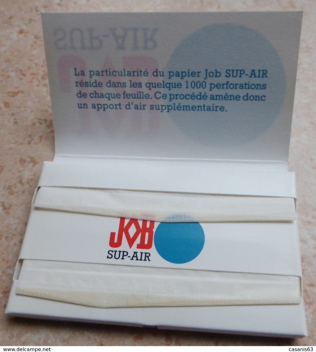 Carnet De Papier à Cigarettes "  JOB  "   SUP  AIR - Etuis à Cigarettes Vides