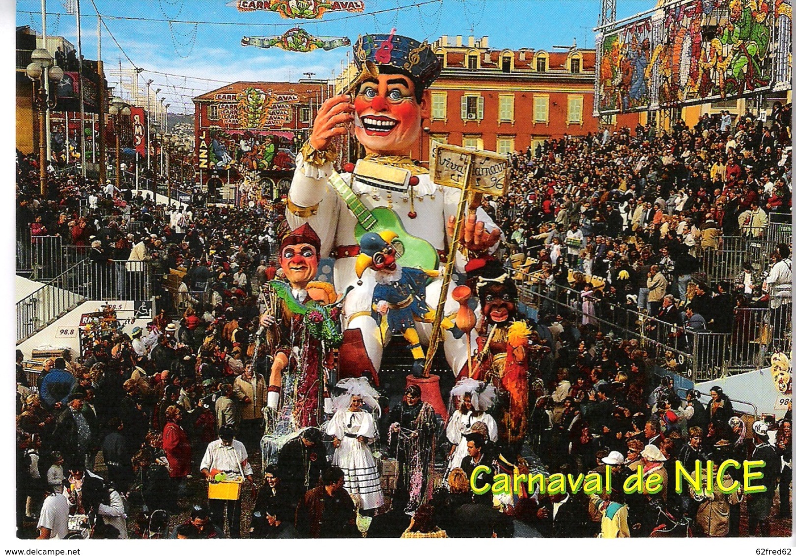 CP MODERNE - CARNAVAL DE NICE - ROY DE LA MUSIQUE  - NON ECRITE - Carnaval