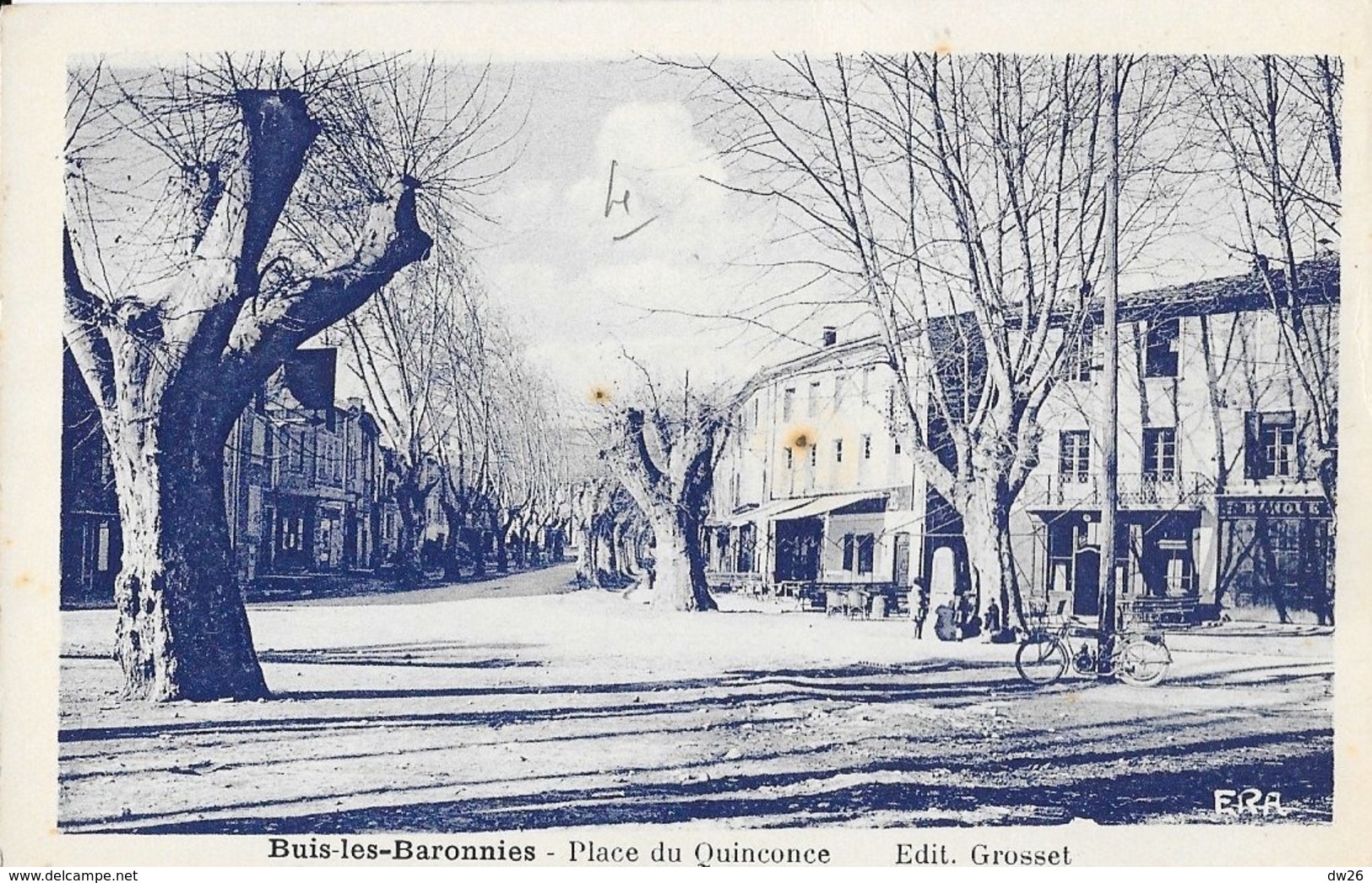 Buis-les-Baronnies (Drôme) - Place Du Quinconce - Edition Grosset - Carte ERA Non Circulée - Buis-les-Baronnies