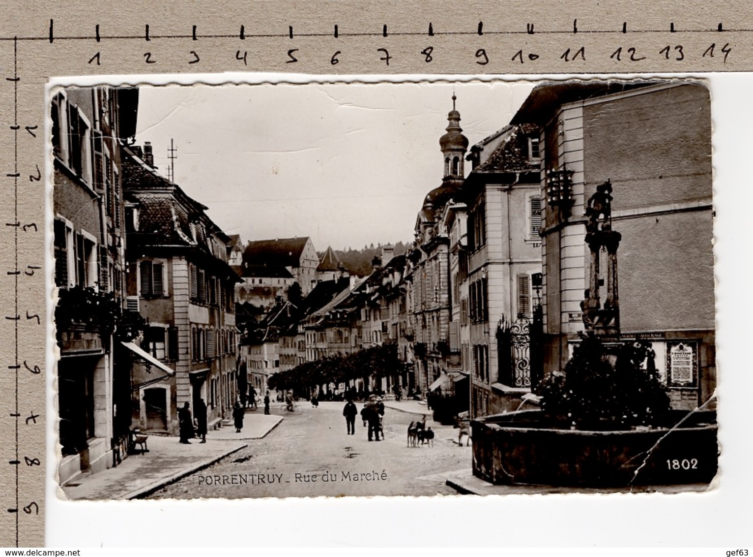 Porrentruy - Rue Du Marché - Porrentruy