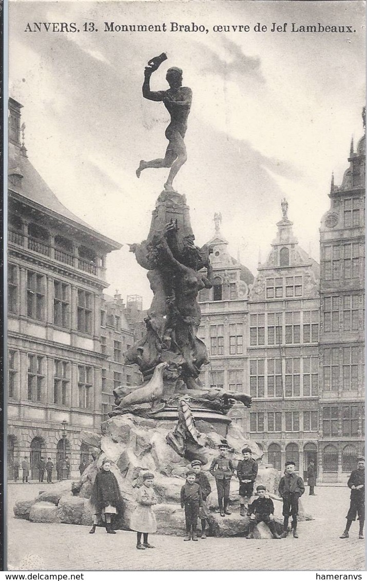 Anvers - Antwerpen - Monument Brabo - HP1532 - Antwerpen