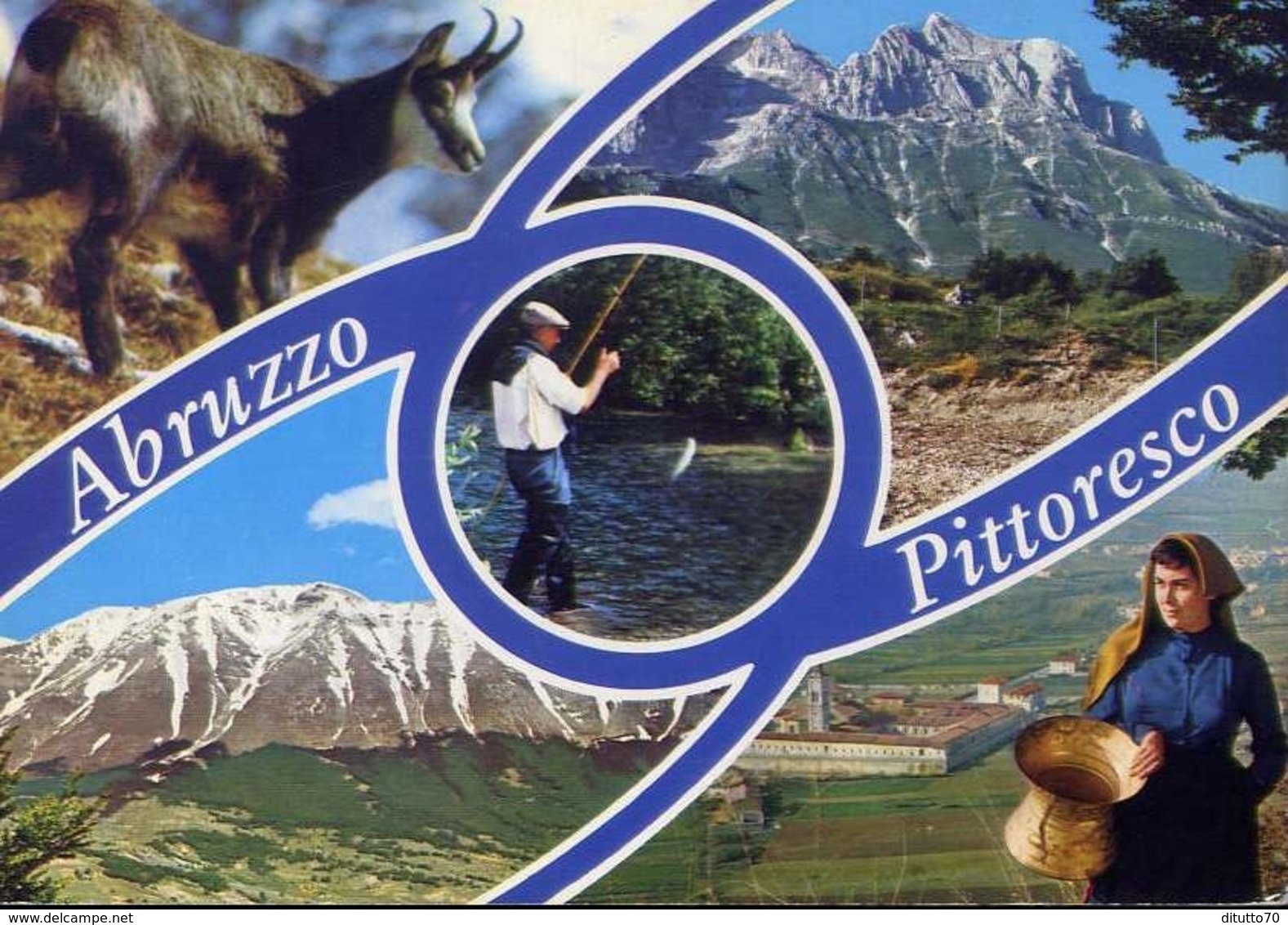 Abruzzo Pittooresca - 18 - Formato Grande Viaggiata – E 9 - Other & Unclassified