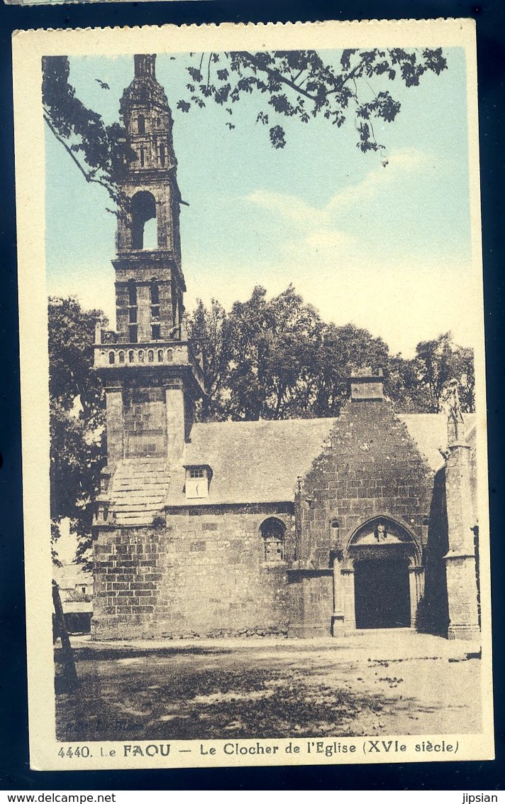 Cpa Du 29 Le Faou  Le Clocher De L' église   GX18 - Châteauneuf-du-Faou