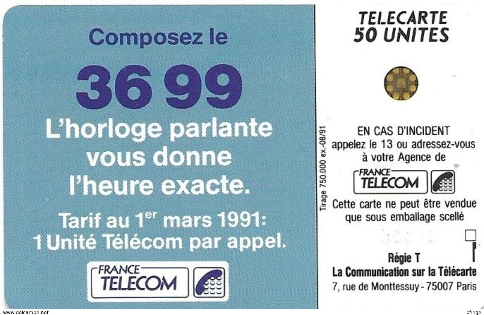 Telecarte 50 - Observatoire De Paris 1891-1991 - Astronomia