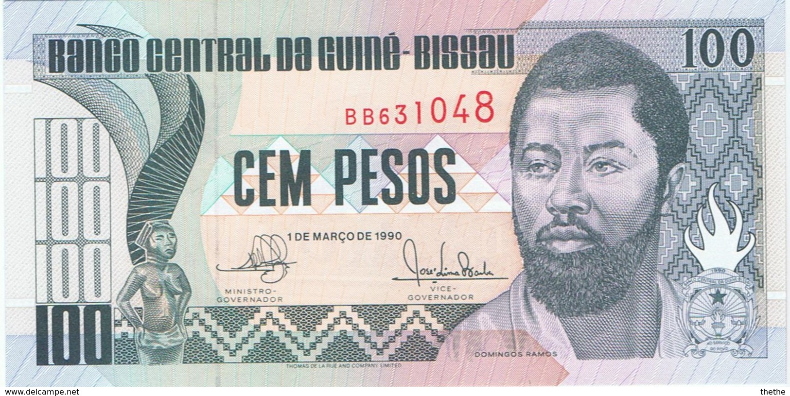 GUINEE -BISSAU - 100 Pesos - NEUF - Guinea–Bissau